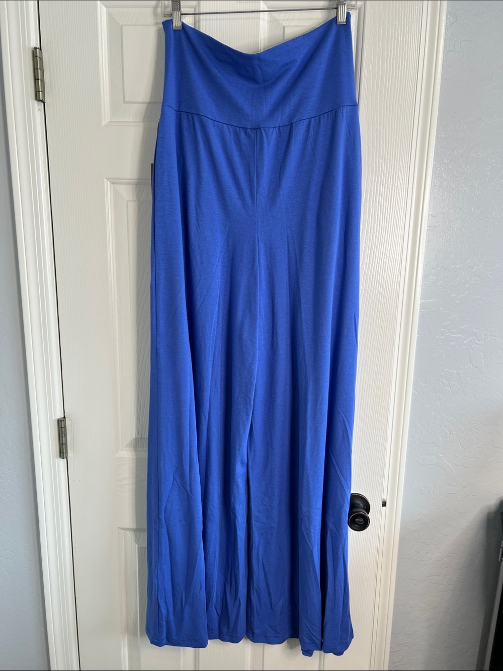 NWT Kiya Tomlin Amparo Blue wide leg pleated pants & sleeveless top set - Picture 11 of 14